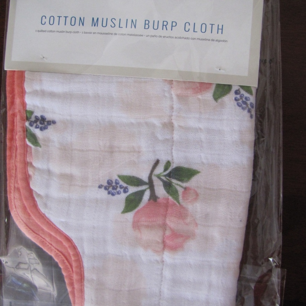 Little Unicorn Cotton Muslin Burp Cloth Bib